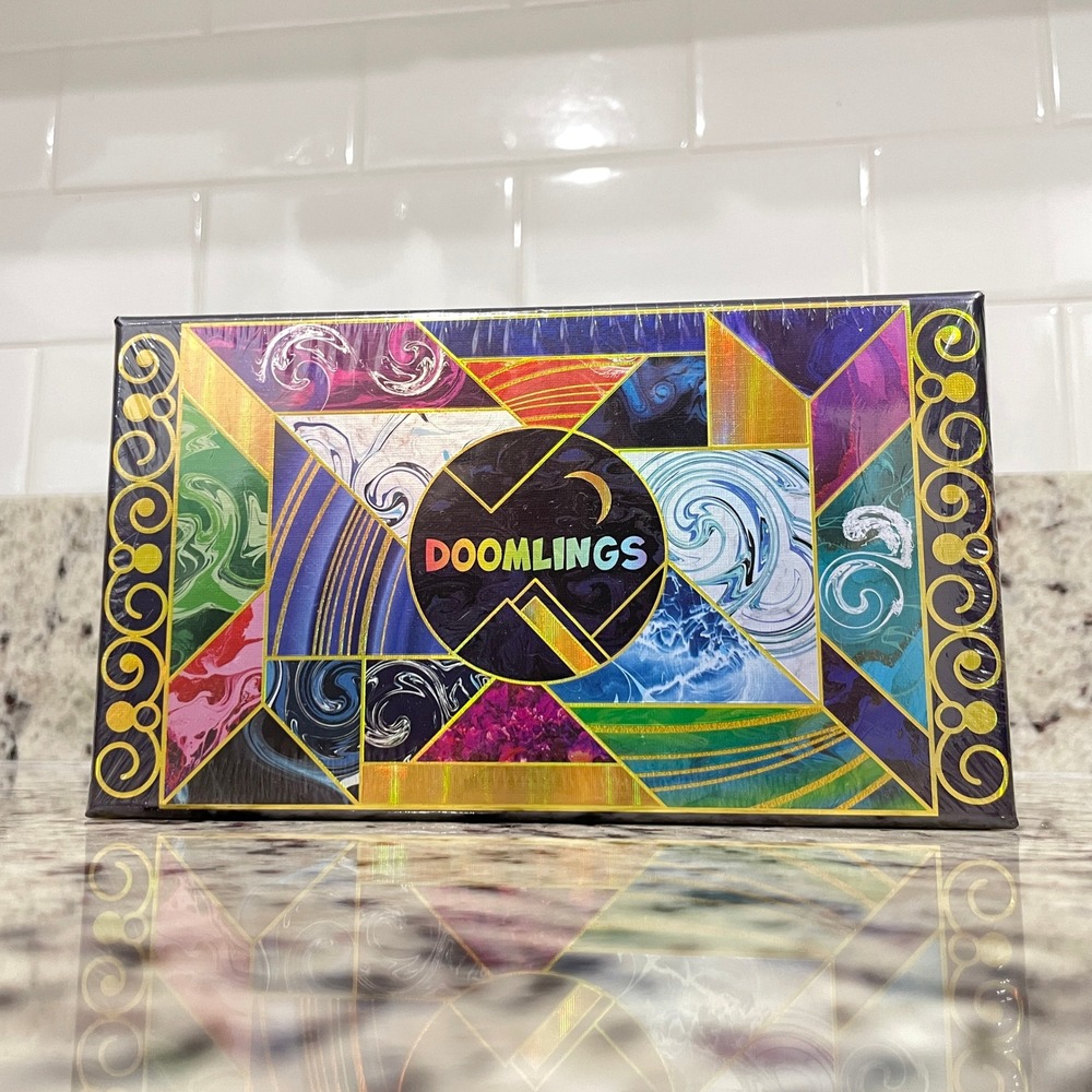 Doomlings Classic Card Game Gold Bundle Sealed with Expansions and Holofoil